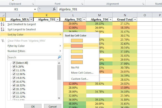 help with your excel project