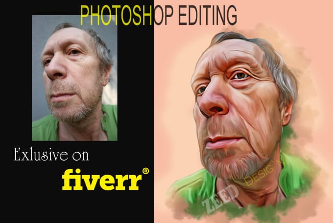 Change Photo Into Oil Painting Style By Zeed01