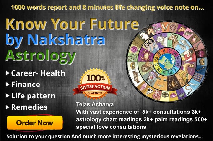 Give nakshatra astrology report by Tejasacharya | Fiverr