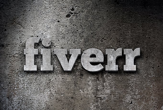 replicate your logo design in realistic stone