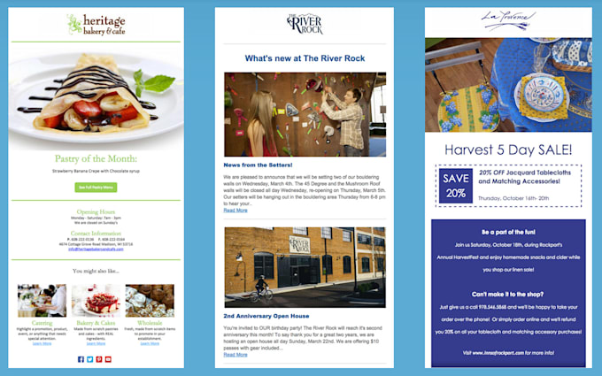 create responsive html email template