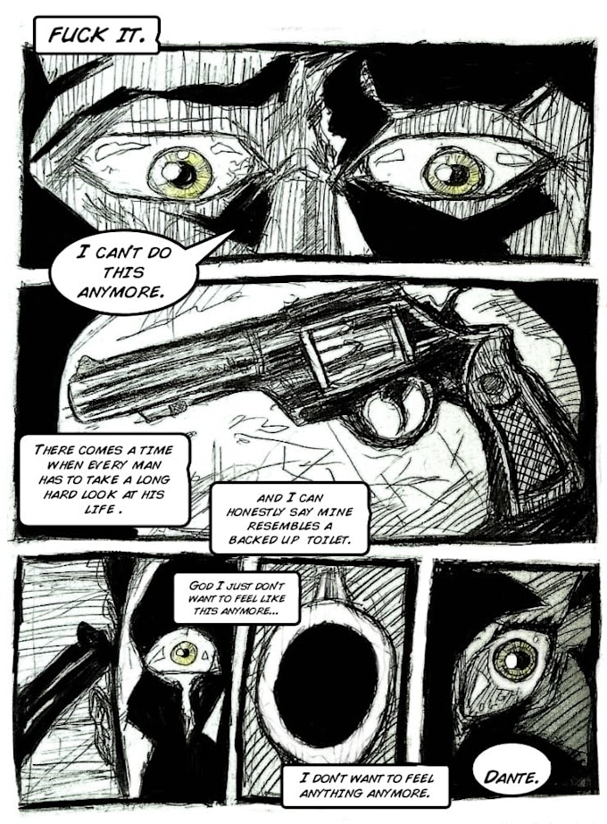 draw a comic book page for you