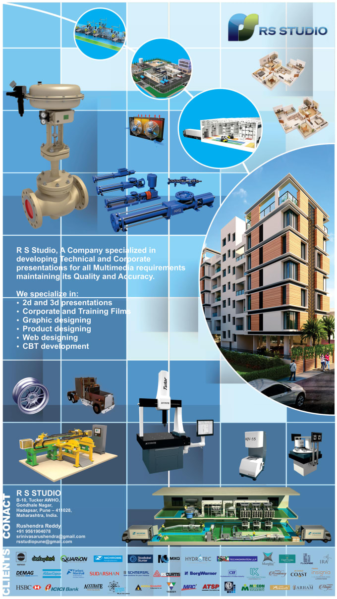 Create Technical And Industrial Animation By Rsstudio Pune