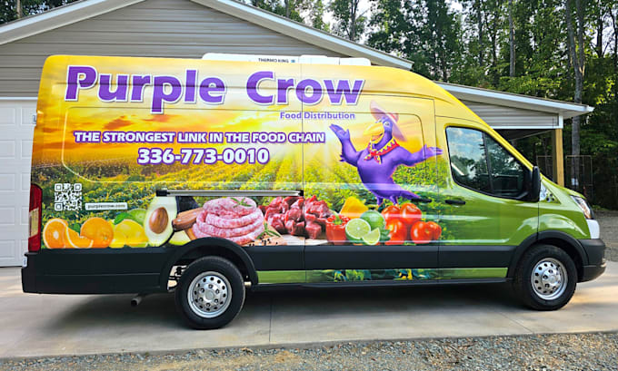 design a truck wrap, van wrap, or car wrap