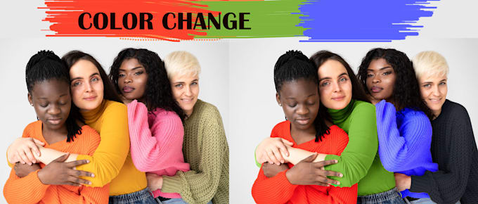 do color change and color correction