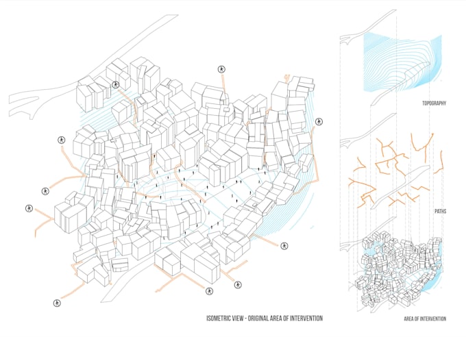 do a professional architectural illustration