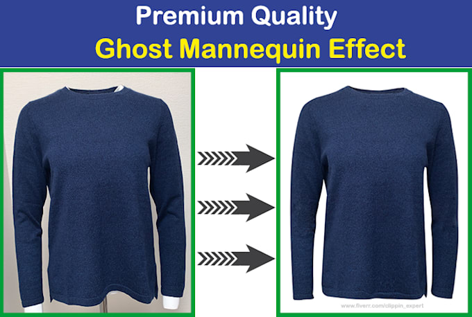 do invisible ghost mannequin or neck joint
