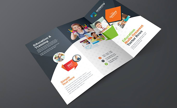 do professional brochure design, trifold brochure