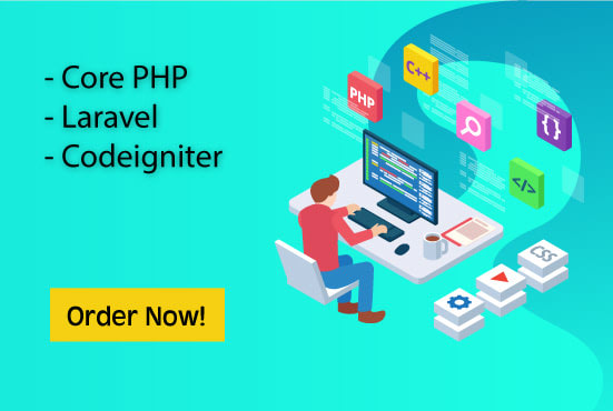create web applications in PHP framework