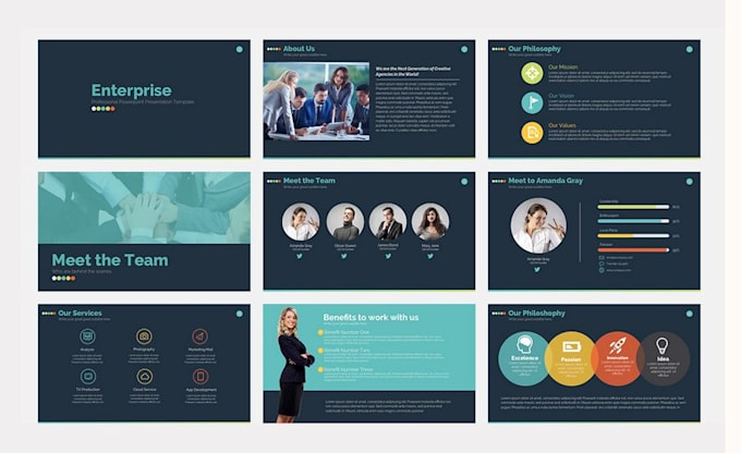design pitch deck presentation