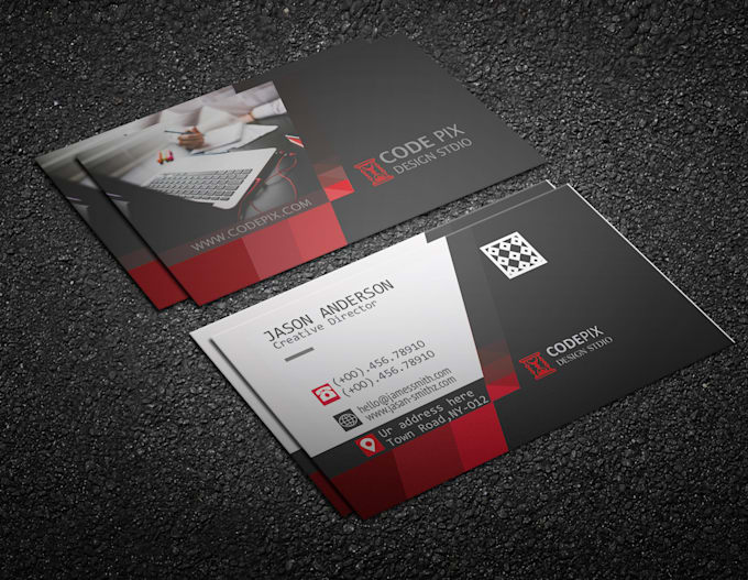 do 2 side  business card