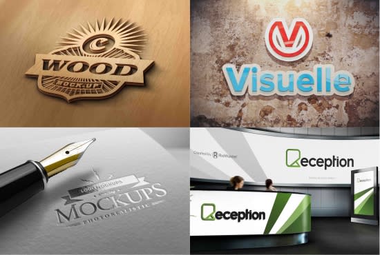 turn your flat logo to realistic image