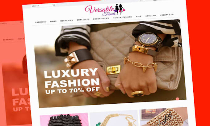 help you on shopify design, website design, customization