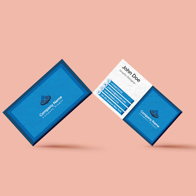 design outstanding double sided business cards