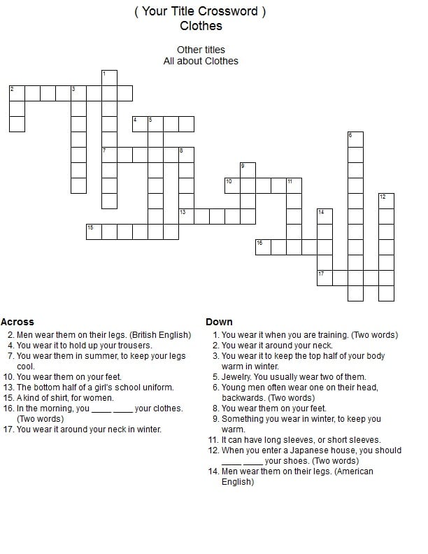 Help you to create a beautiful crossword by Elgifanfitra Fiverr