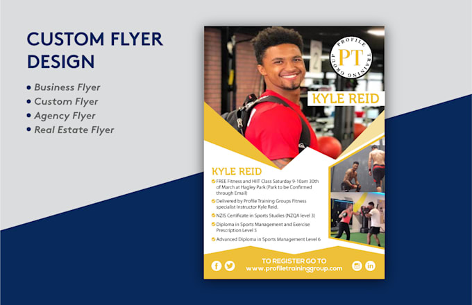 do custom flyer design for your business