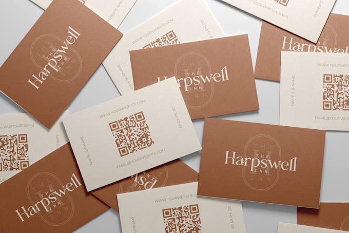 create a minimalist business card design