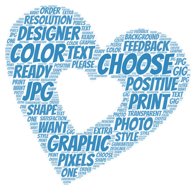 make an outstanding word cloud of any custom shape