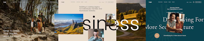 develop modern landing pages