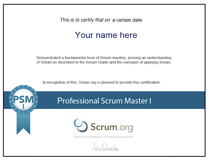 help you pass the PSM I exam from scrum org