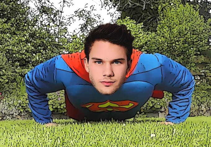 add your face to this embarrassing dancing SUPERMAN video