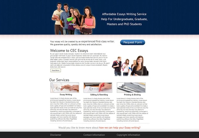 design a beautiful Wordpress website in less than 48h