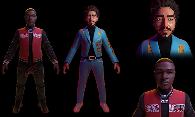 make the best 3d model for game, print and animation