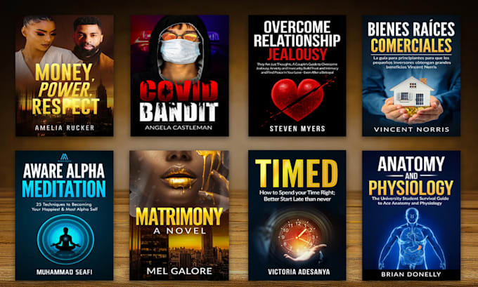 design book cover and format ebook paperback for amazon KDP