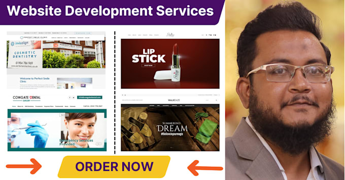develop a bespoke professional wordpress website for you
