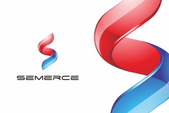 design vector based modern or 3d logo
