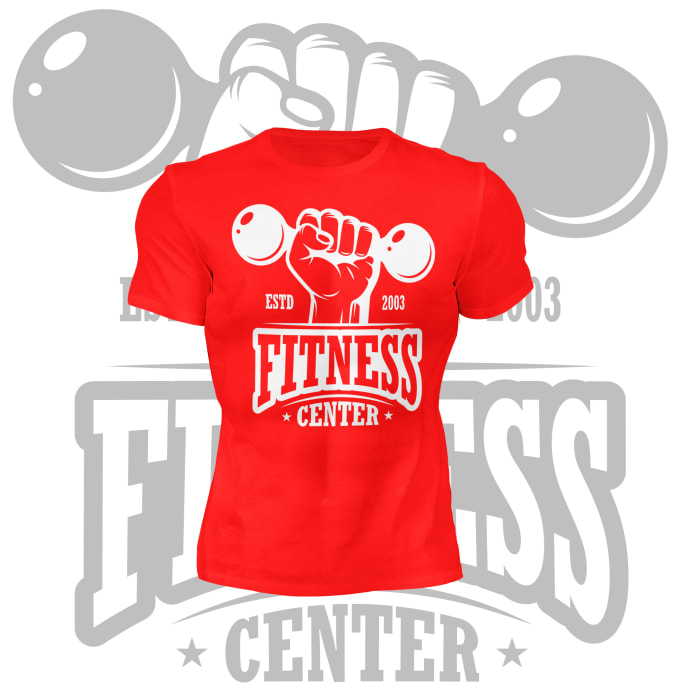 create stunning custom gym tshirt designs for your brand