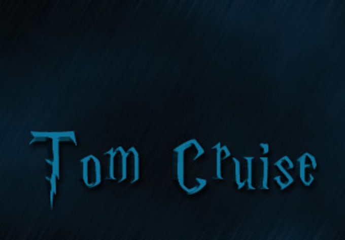 design a HARRY potter styled text