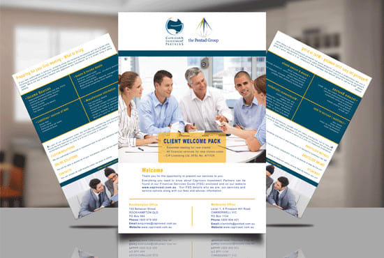 design flyer,brochure with in 24 hours