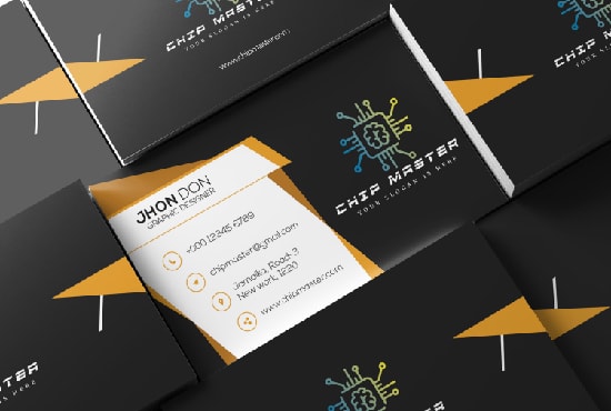 design minimalist creative business card