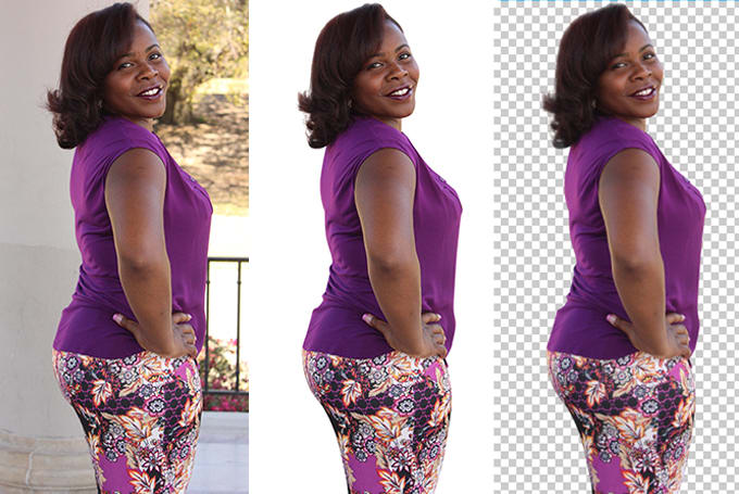 remove background and photoshop work