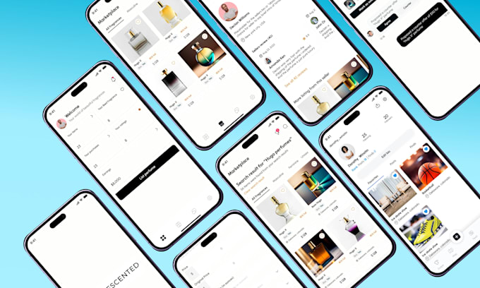 develop an ecommerce, marketplace mobile app development for ios android app