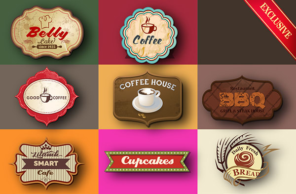do package label, sticker, logo, badge,