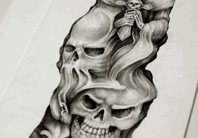 draw tattoo sketch