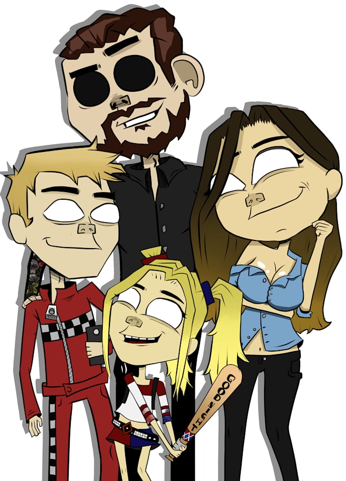 your avatar style gorillaz