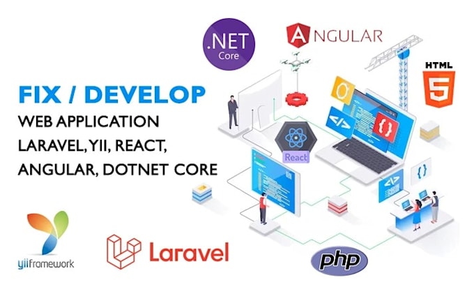 develop, fix, and upgrade laravel applications with ai powered solutions