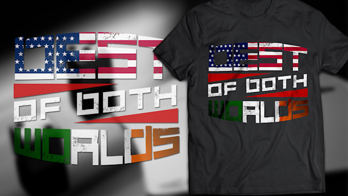 do an professional tshirt design