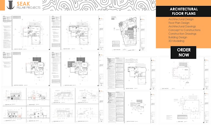 architectural drawings, floor plan, house plan