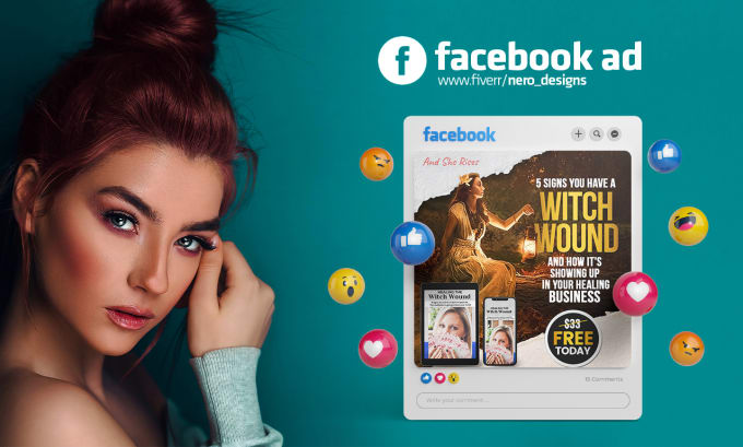 design facebook ad creative images