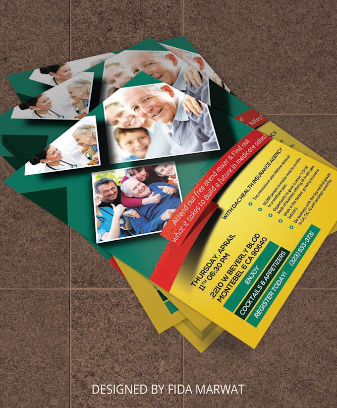 design a professional flyers for you