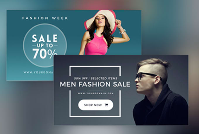 design web banner, ads, covers