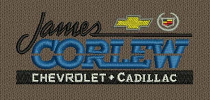 create pure embroidery logo for you