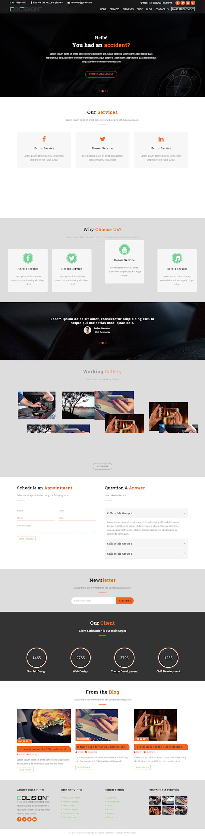 do psd to html with responsive and pixel perfect design