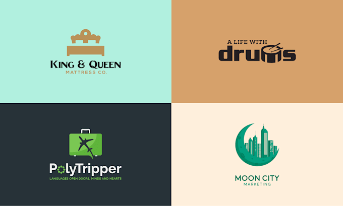design modern minimalist logo design for your business