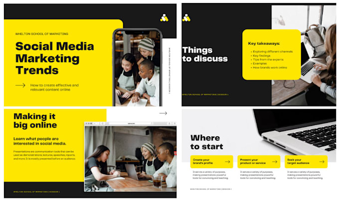 make an creative powerpoint presentation