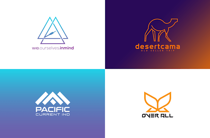 do minimalist modern logo design for your business
